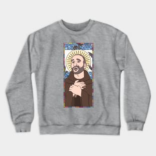 Manu Ginobili Stained Glass Crewneck Sweatshirt